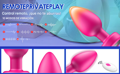RemotePlug™ Juguete sexual anal multiusos para adultos unisex a control remoto